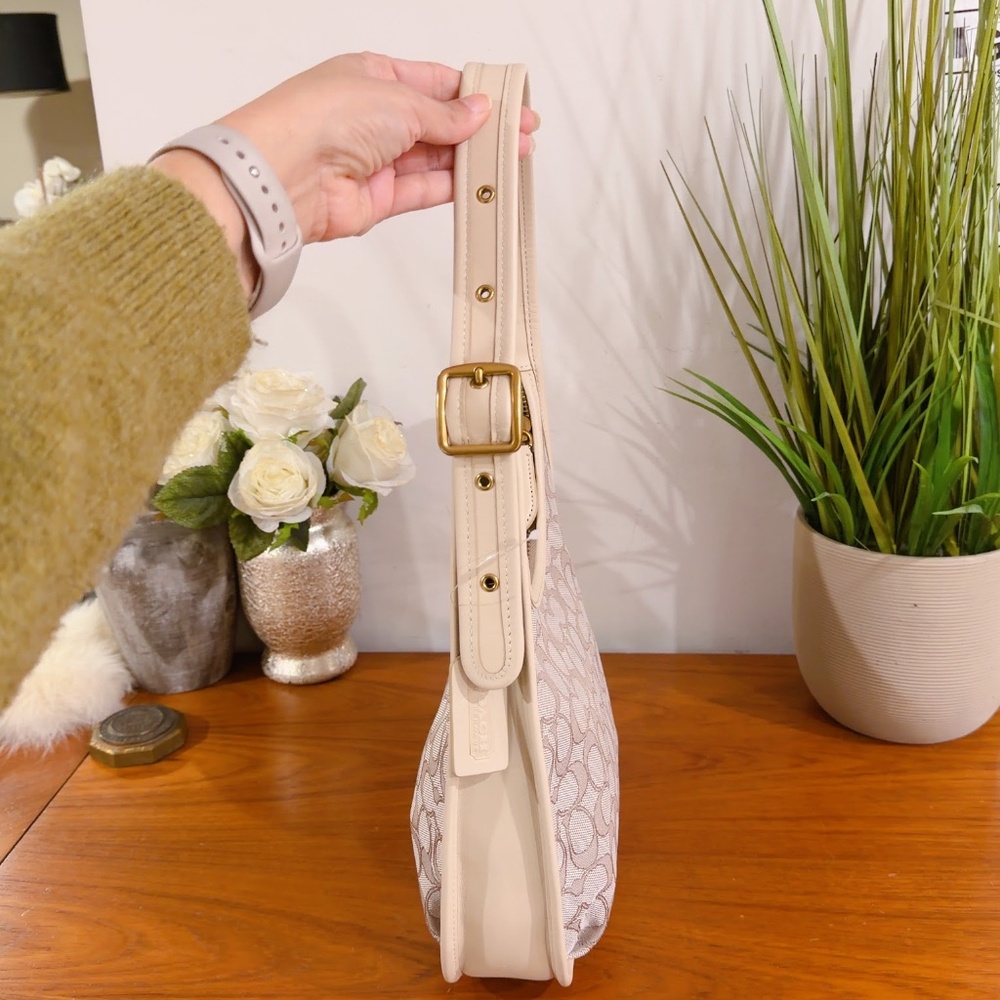 Coach 1941 Originals Ergo Shoulder Bag in Signature Jacquard C2588 Stone Ivory - Picture 4 of 13